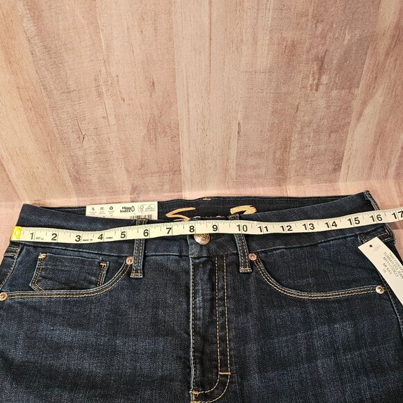 NWT Seven7 Woman's Size 10 Denim Jeans McKay Tummy Less High Rise Skinny NEW - Picture 8 of 9